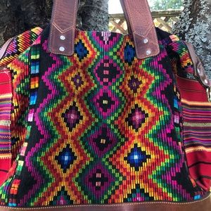 Alma Guatemala Large Transitional Bag Huipil